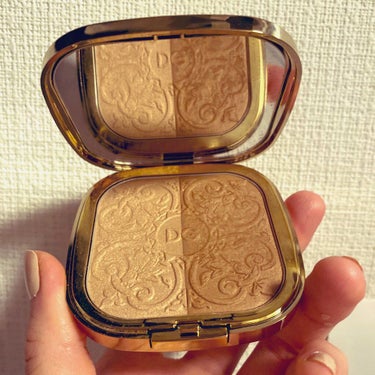 ソーラーグロウ イルミネーティングパウダー デュオ Golden Sand/DOLCE&GABBANA BEAUTY/ハイライトの画像