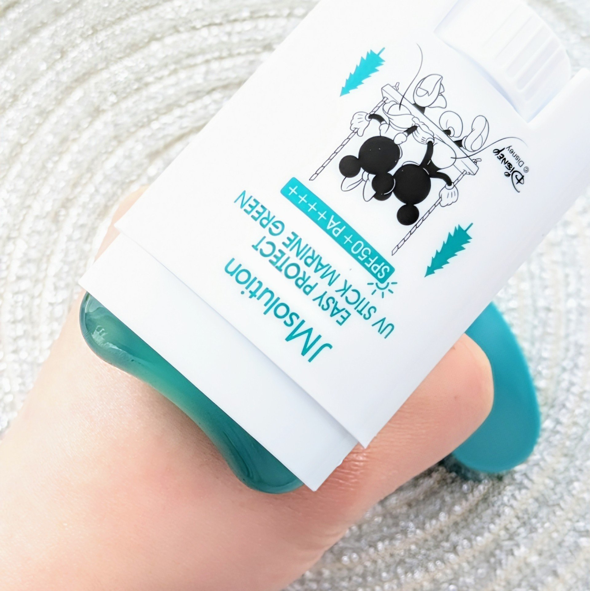 イージープロテクトUVスティック マリングリーン/JMsolution/日焼け止めスティックを使ったクチコミ（3枚目）