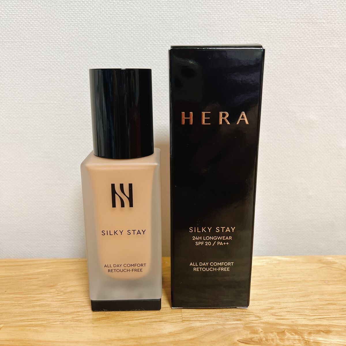 シルキーステイファンデーション/HERA/リキッドファンデーションを使ったクチコミ（2枚目）