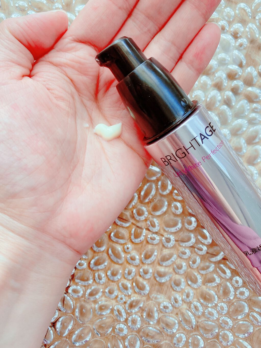 リフトホワイト パーフェクション/BRIGHTAGE/美容液を使ったクチコミ(3枚目)