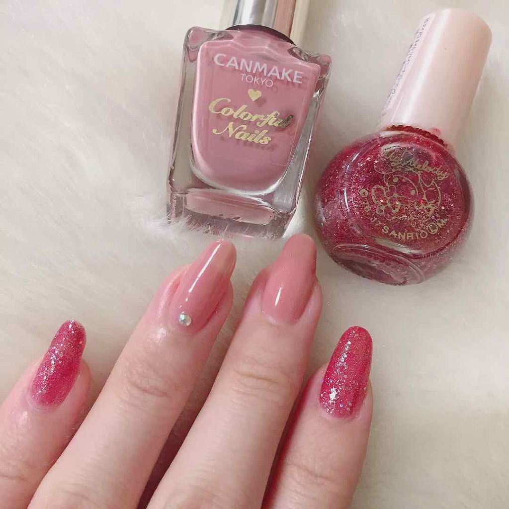 カラフルネイルズ/キャンメイク/マニキュアを使ったクチコミ(2枚目)