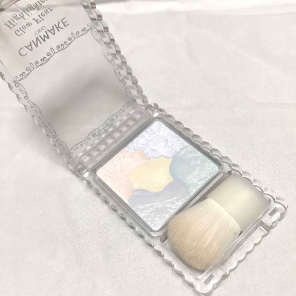 グロウフルールハイライター/キャンメイク/パウダーハイライトを使ったクチコミ(1枚目)