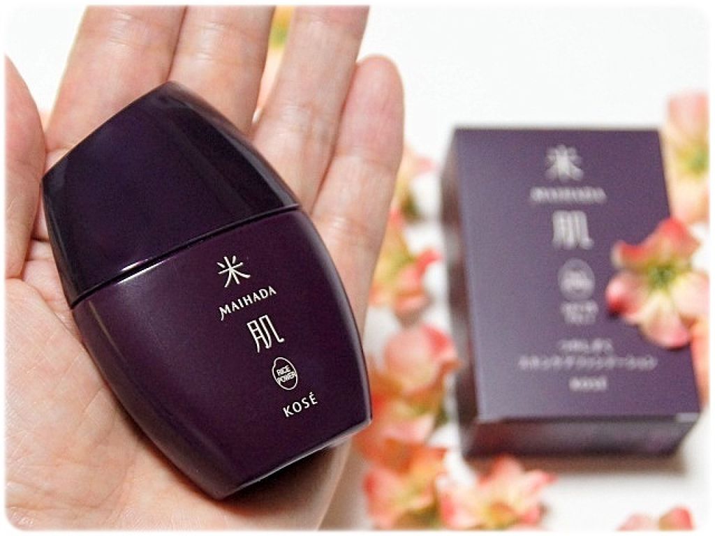 つやしずく スキンケアファンデーション/米肌/リキッドファンデーションを使ったクチコミ(2枚目)