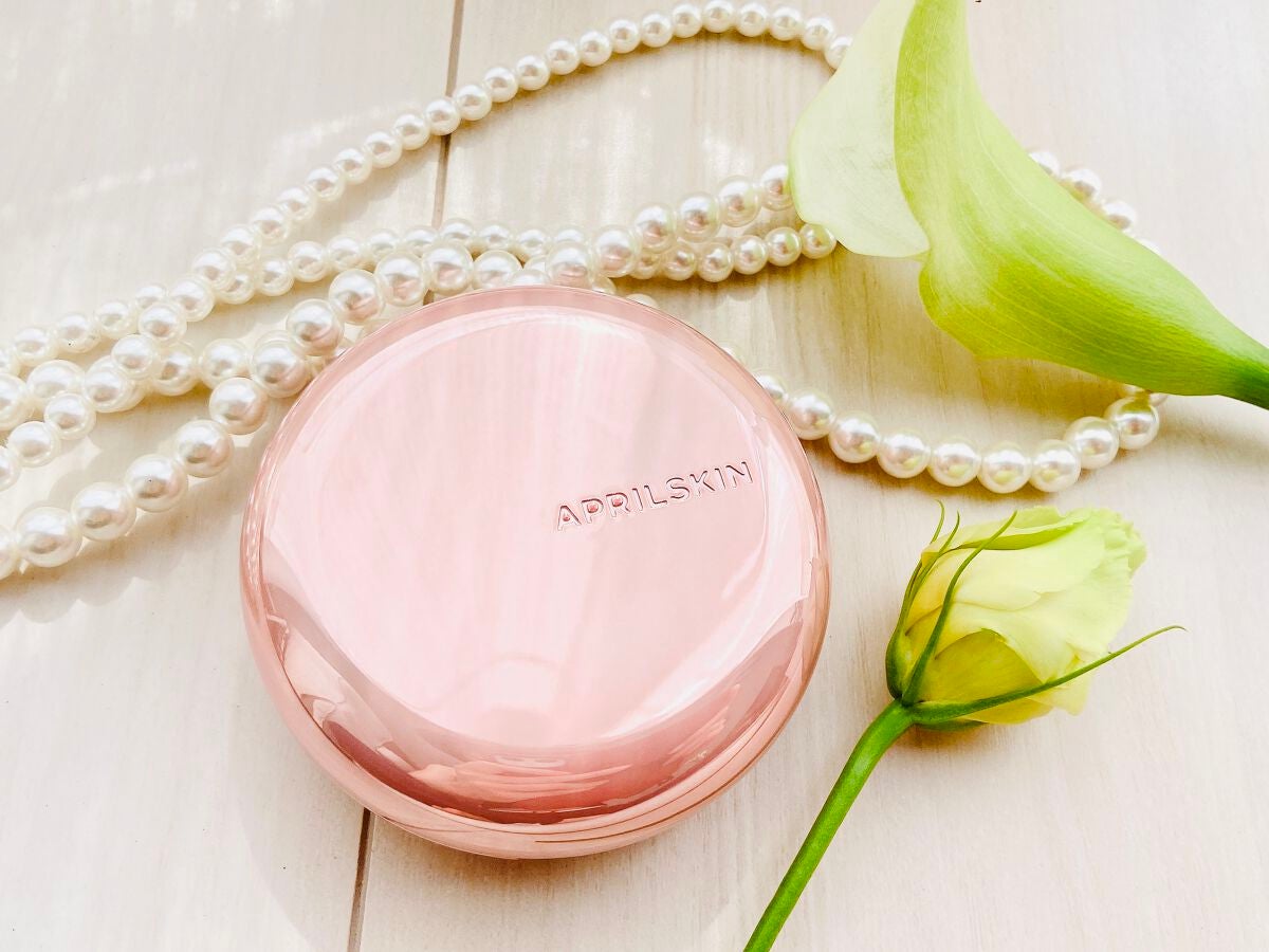 ハイパーカバーフィットクッション グラファイト/APRILSKIN/クッションファンデーションを使ったクチコミ(2枚目)