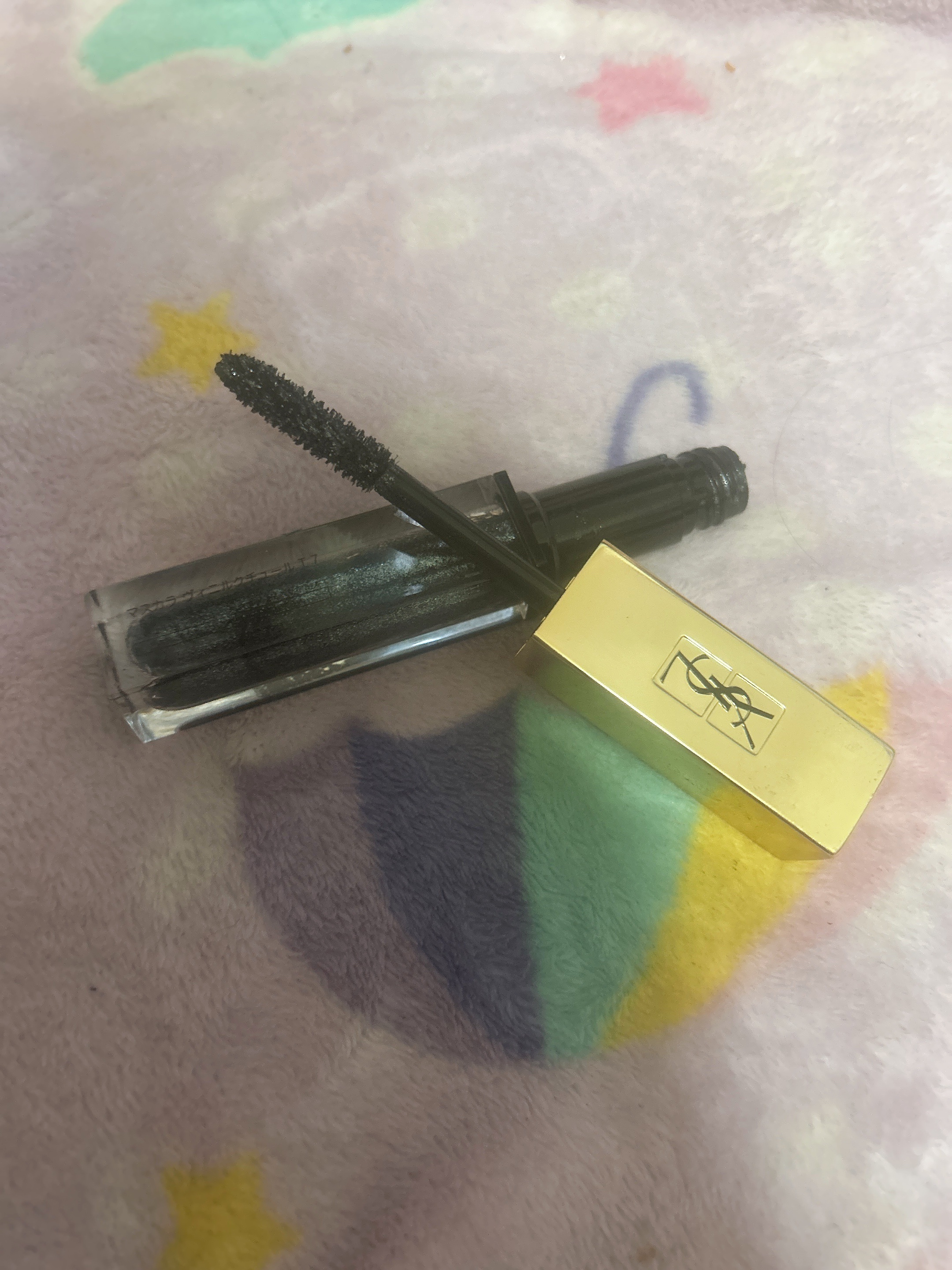 マスカラ ヴィニルクチュール No.7 ストーム（トップコート）/YVES SAINT LAURENT BEAUTE/マスカラを使ったクチコミ（3枚目）