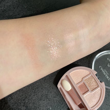 プランぷくコーデアイズ/キャンメイク/パウダーアイシャドウを使ったクチコミ(1枚目)