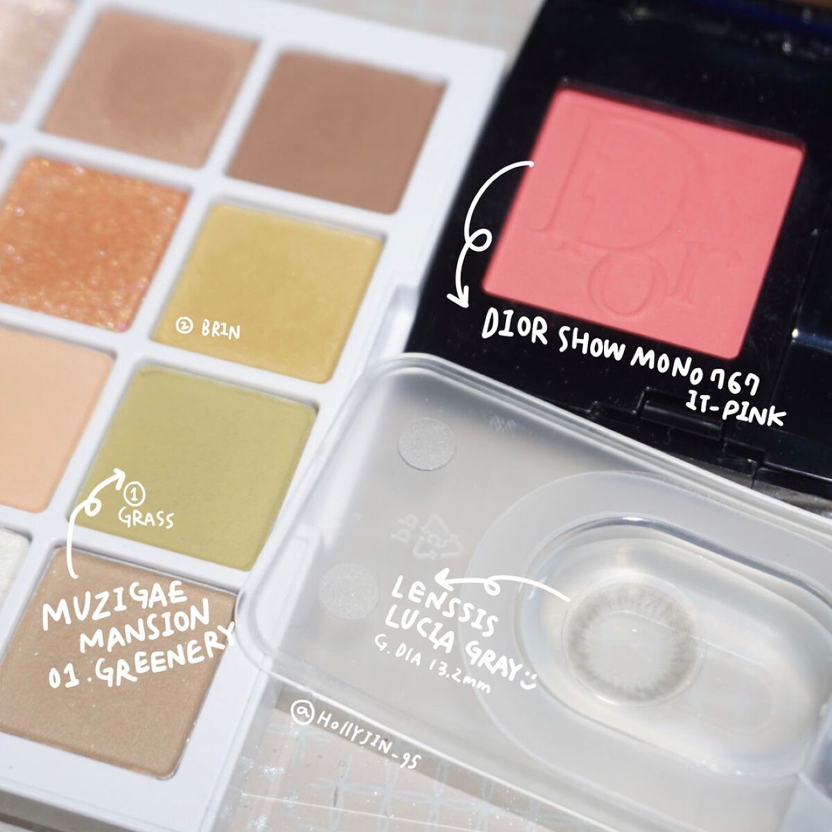 モアレパレット/MUZIGAE MANSION/アイシャドウパレットを使ったクチコミ（2枚目）