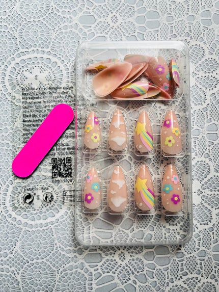 ネイルチップ/SHEIN/ネイルチップ・パーツを使ったクチコミ(4枚目)