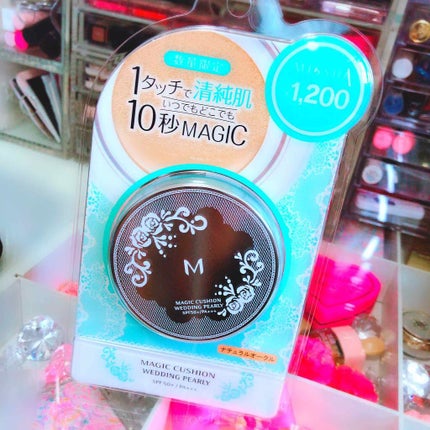 M クッション ファンデーション (ウェディングパーリー)/MISSHA/クッションファンデーションを使ったクチコミ(1枚目)