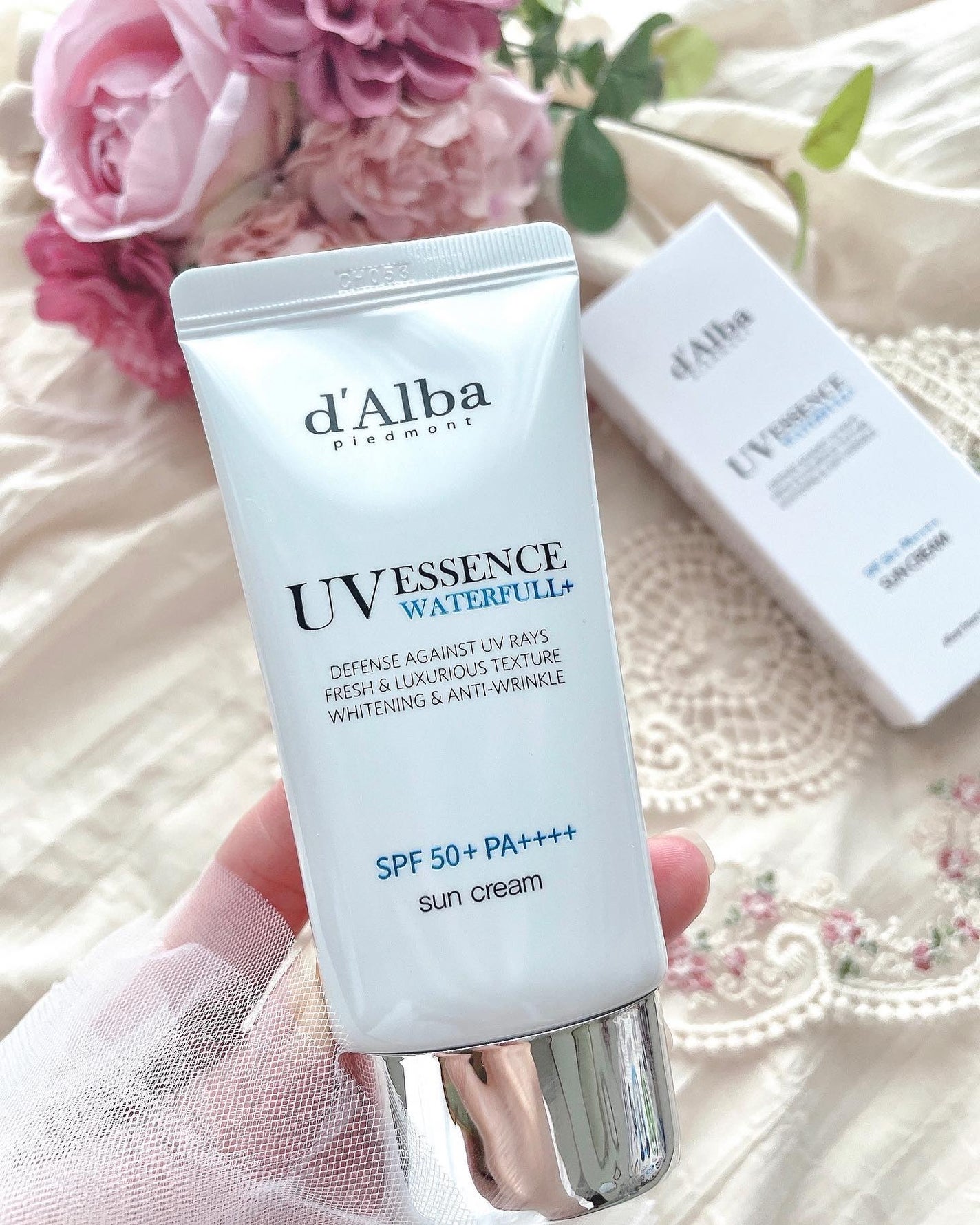 ダルバ ウォータフル エッセンス サンクリーム/ダルバ/日焼け止めクリームを使ったクチコミ(1枚目)