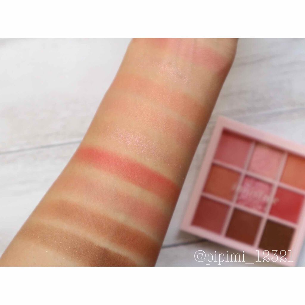 チェリーブロッサム アイシャドウ パレット 2020 Jeju Color Picker/innisfree/アイシャドウパレットを使ったクチコミ(3枚目)