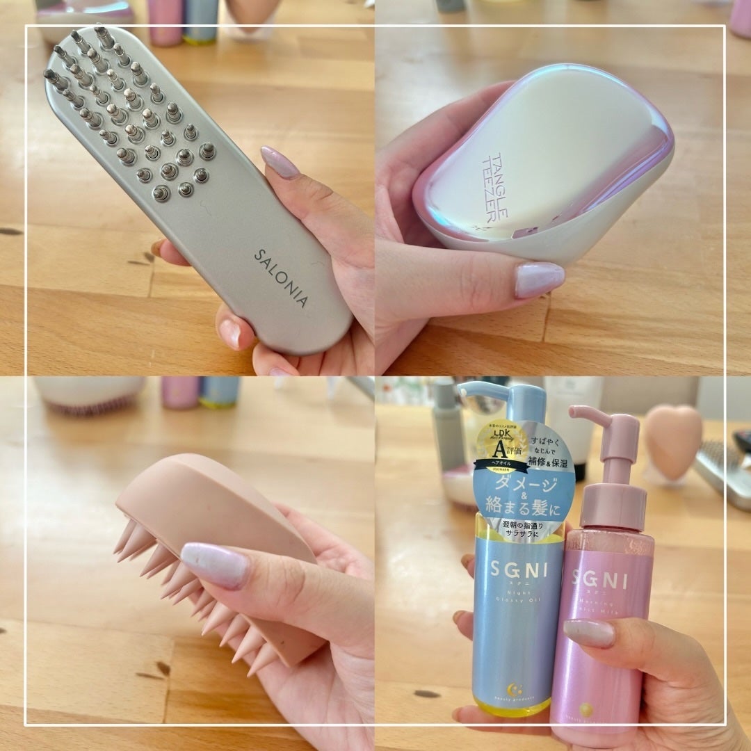 コンパクトスタイラー/TANGLE TEEZER/ヘアブラシを使ったクチコミ(7枚目)