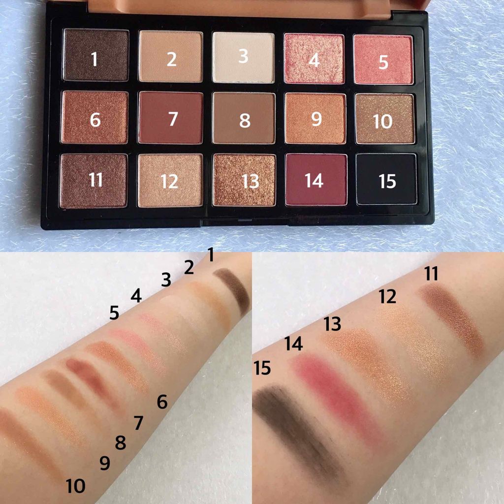 プレイカラーアイパレット ランジェリーバックステージ/ETUDE/アイシャドウパレットを使ったクチコミ（3枚目）