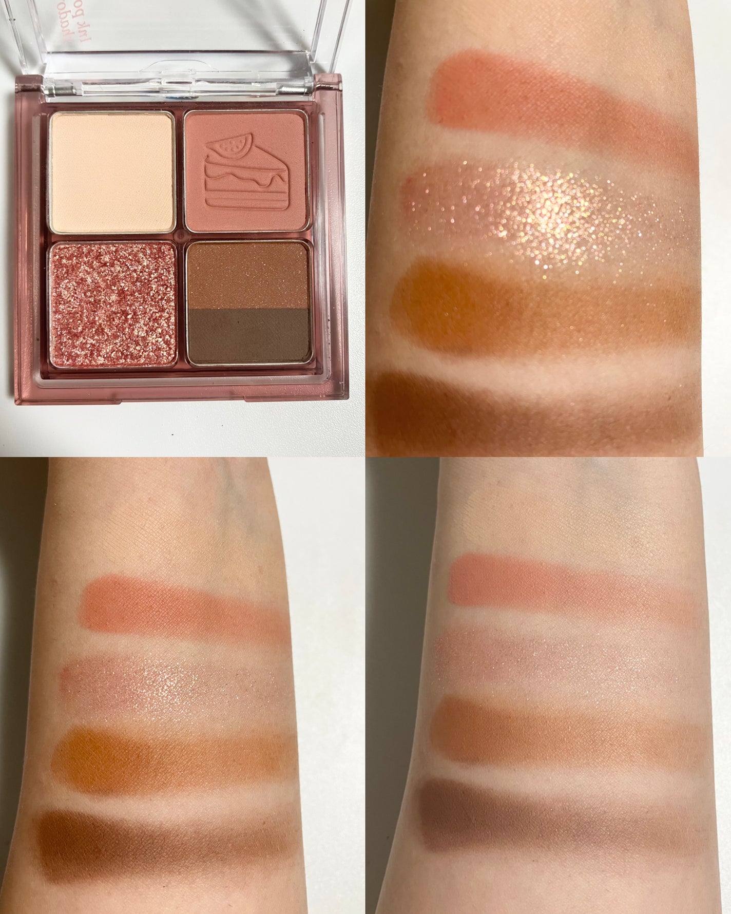 インク ポケット シャドウ パレット(AD)/PERIPERA/アイシャドウパレットを使ったクチコミ(2枚目)