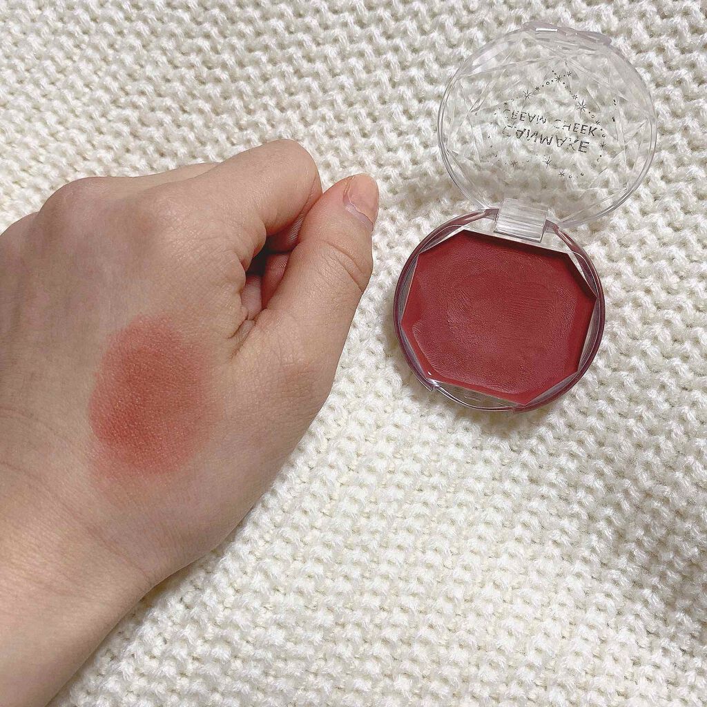 クリームチーク/キャンメイク/ジェル・クリームチークを使ったクチコミ(3枚目)