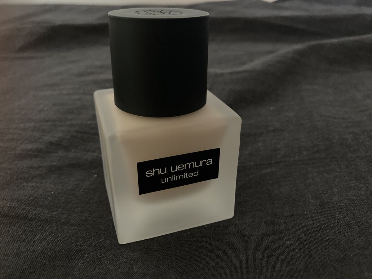 （旧）アンリミテッド ラスティング フルイド/shu uemura/リキッドファンデーションを使ったクチコミ（1枚目）
