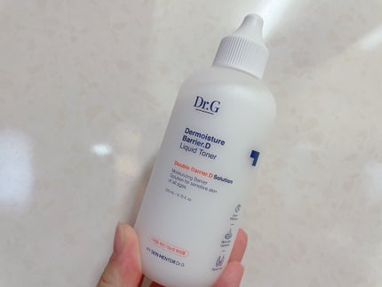 ザモイスチャーバリアDリキッドトナー/Dr.G/化粧水を使ったクチコミ(1枚目)