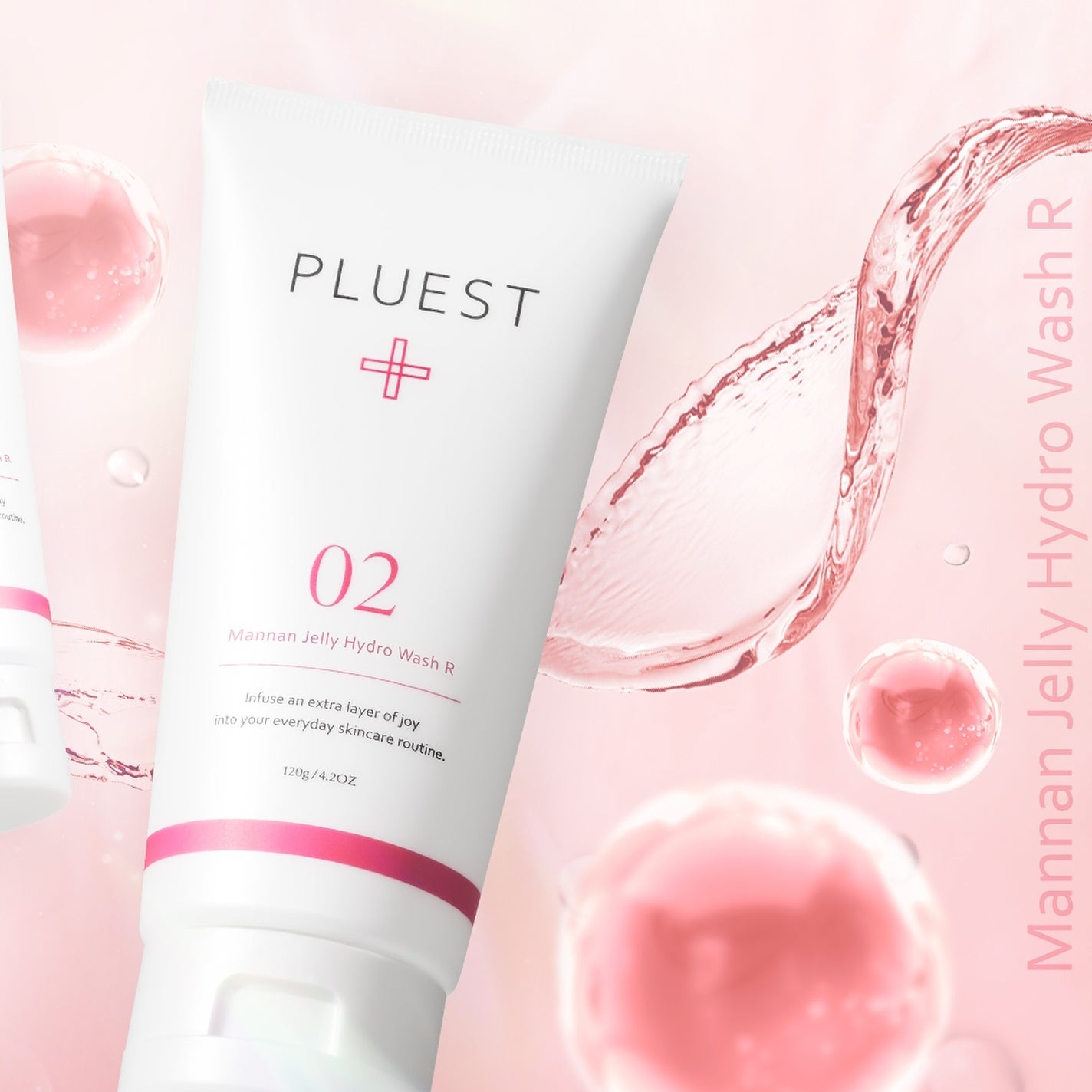 マンナンジェリーハイドロウォッシュ R/PLUEST/洗顔料を使ったクチコミ(1枚目)
