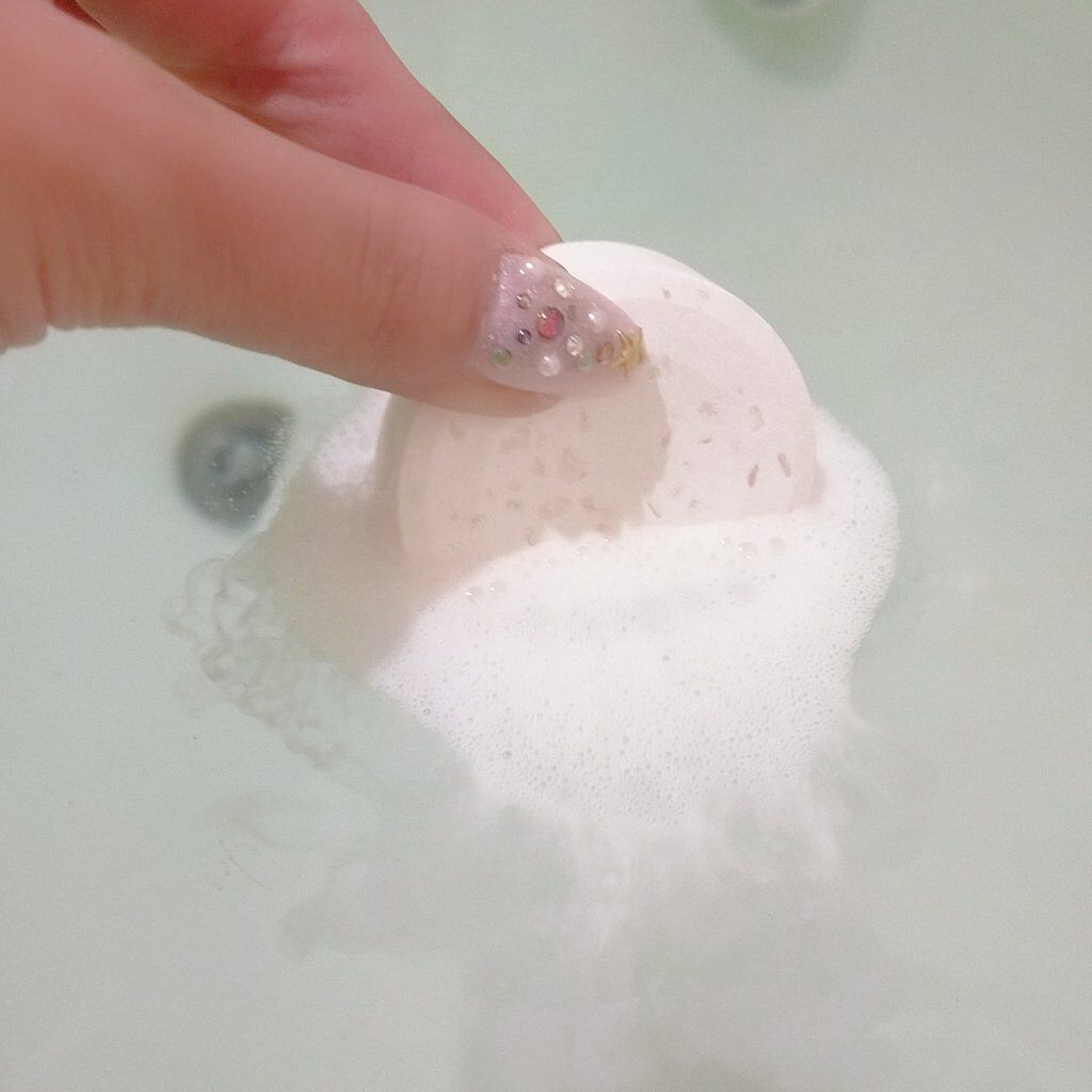 炭酸ソルト入浴料/NALOW/炭酸系入浴剤を使ったクチコミ（3枚目）