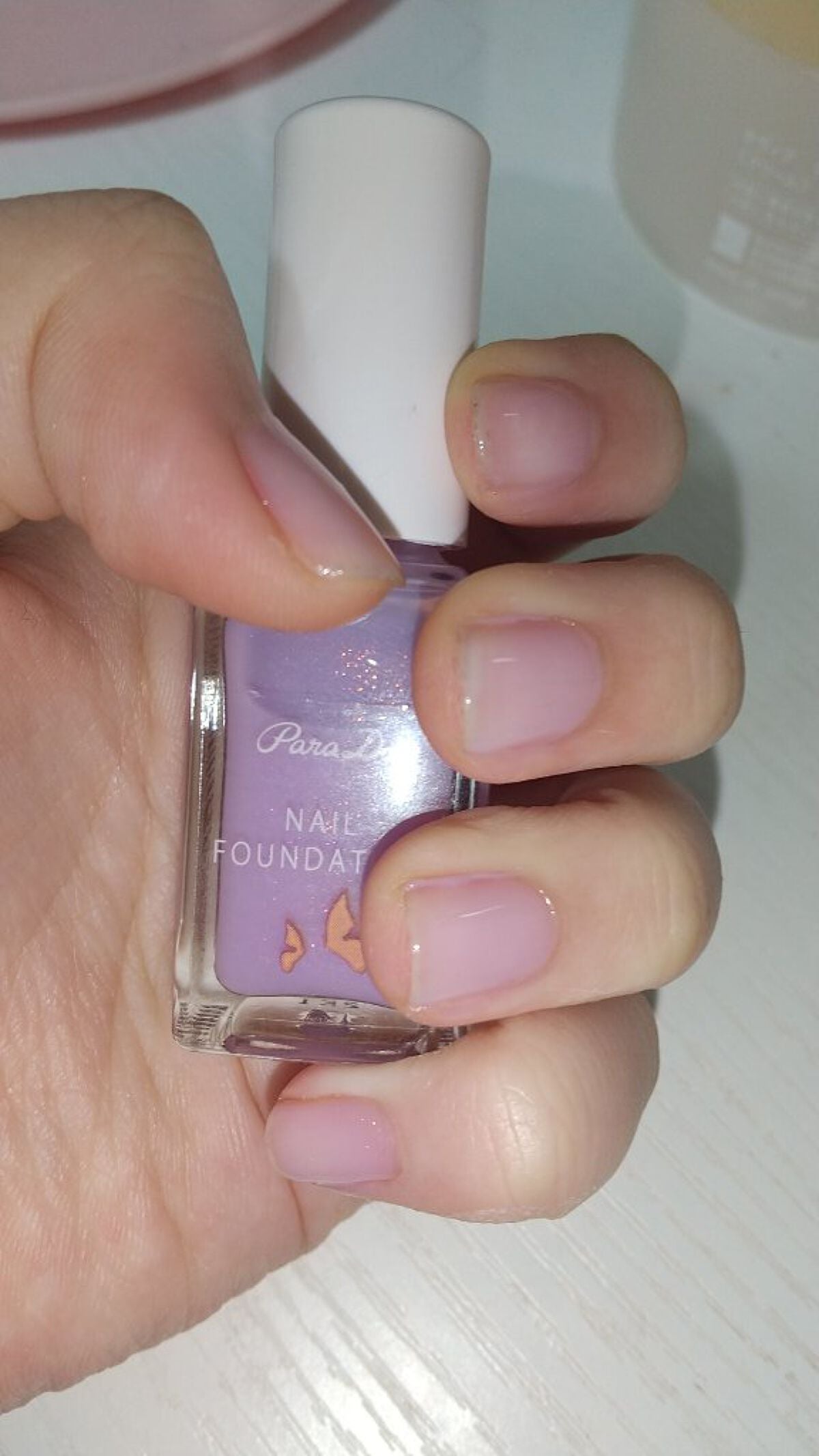 ネイルファンデーション/パラドゥ/マニキュアを使ったクチコミ(3枚目)