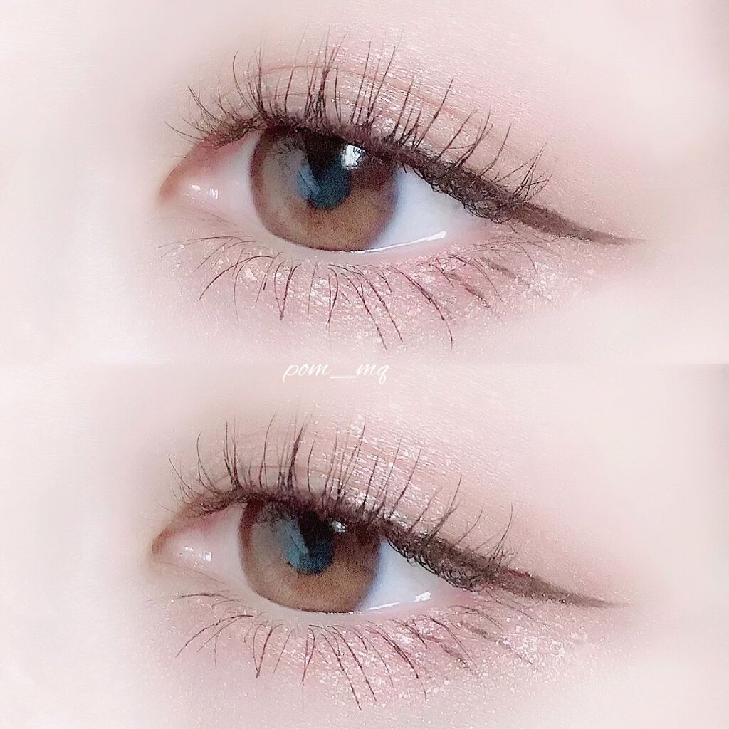 「密着アイライナー」ショート筆リキッド ブラックブラウン/デジャヴュ/リキッドアイライナーを使ったクチコミ（3枚目）