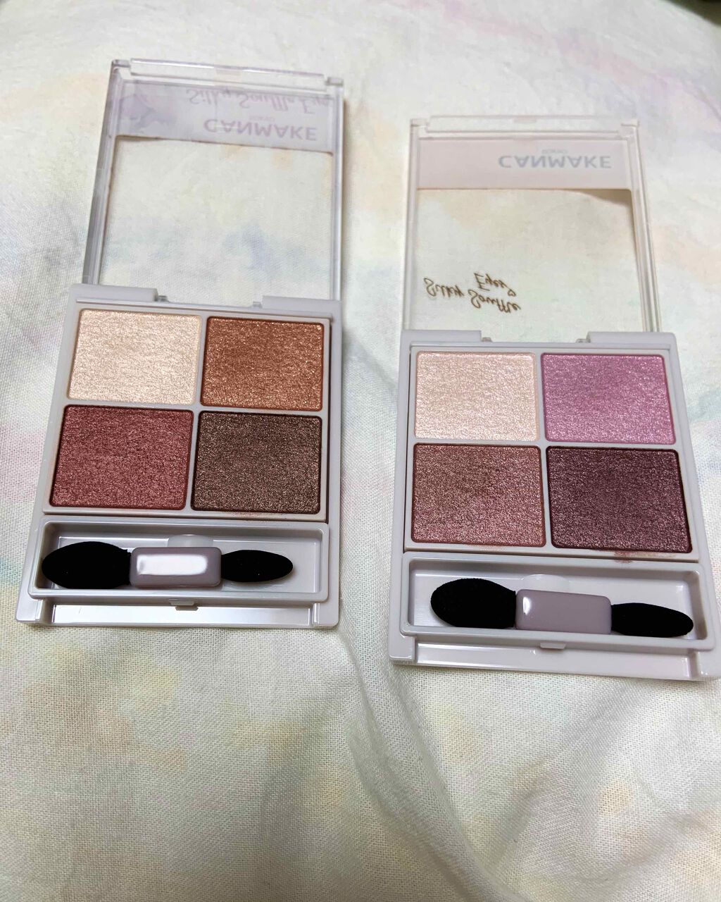 シルキースフレアイズ/キャンメイク/アイシャドウパレットを使ったクチコミ（1枚目）