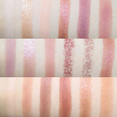 Socialite Indulgent Multi-Textured Pressed Pigment Palette/ W7/アイシャドウパレットを使ったクチコミ（2枚目）