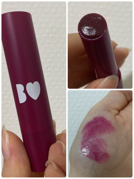 ラスティンググロスリップ/CEZANNE/口紅を使ったクチコミ(2枚目)