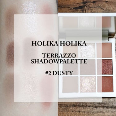 TERRAZZO Shadow palette/HOLIKA HOLIKA/アイシャドウパレットを使ったクチコミ（1枚目）
