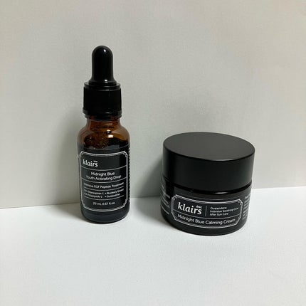 ミッドナイトブルーカーミングクリーム/Klairs/フェイスクリームを使ったクチコミ(3枚目)