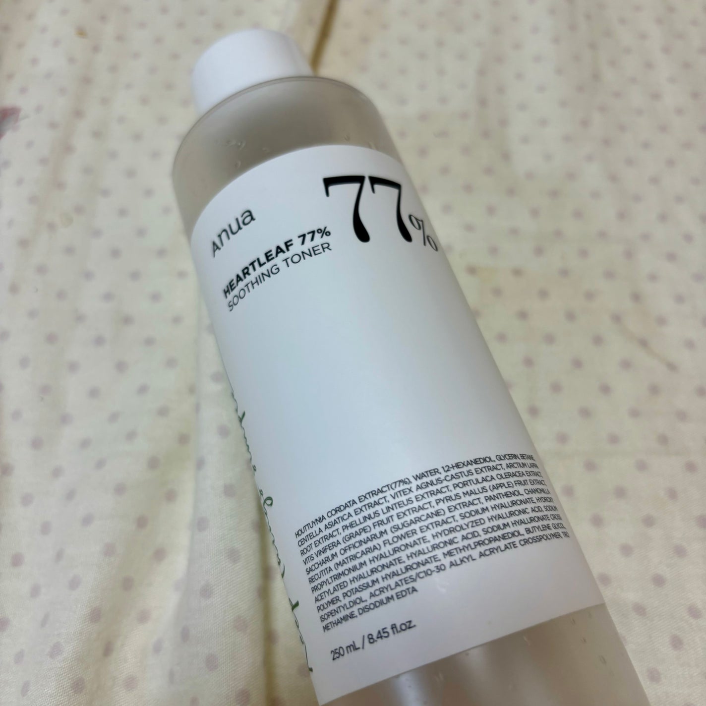 ドクダミ 77 スージングトナー/Anua/化粧水を使ったクチコミ(1枚目)