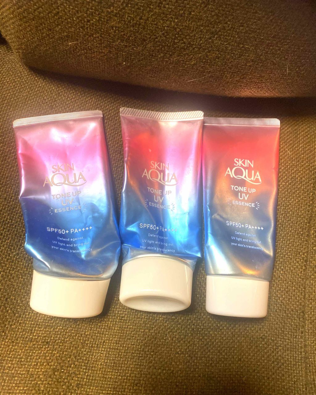スキンアクア トーンアップUVエッセンス/スキンアクア/日焼け止めクリームを使ったクチコミ(1枚目)