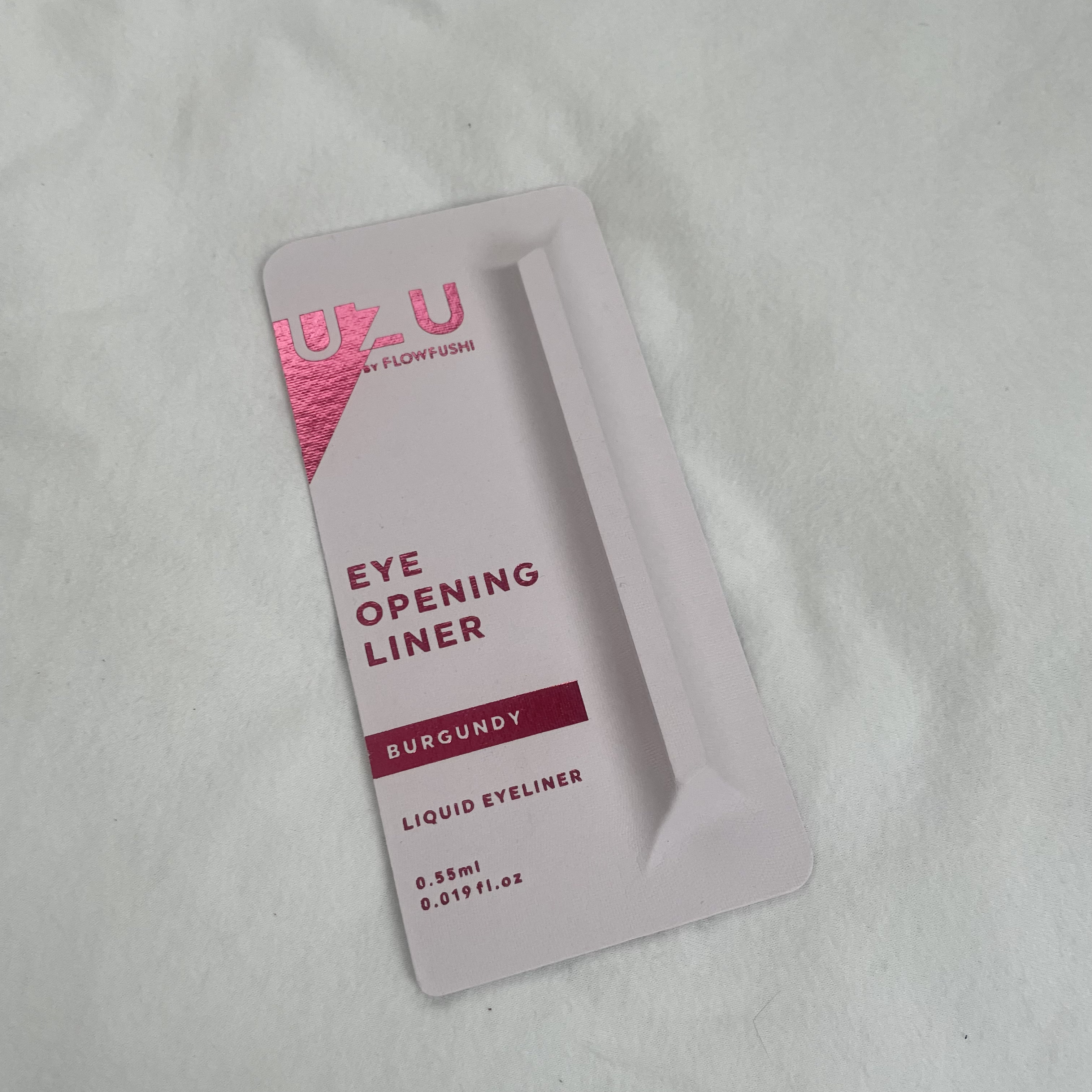 EYE OPENING LINER/UZU BY FLOWFUSHI/リキッドアイライナーを使ったクチコミ（2枚目）