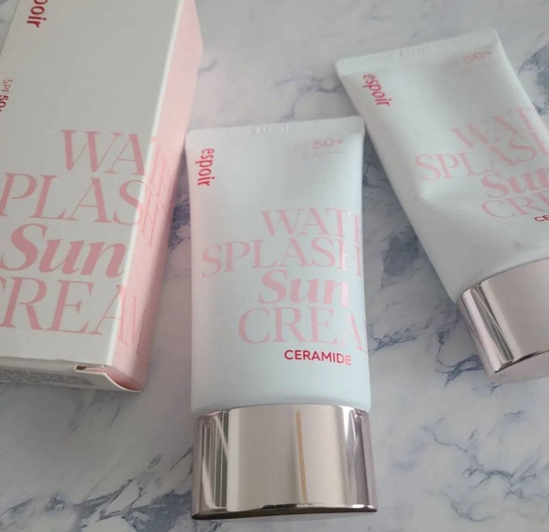 ウォータースプラッシュサンクリーム セラミド/espoir/日焼け止めクリームを使ったクチコミ（1枚目）