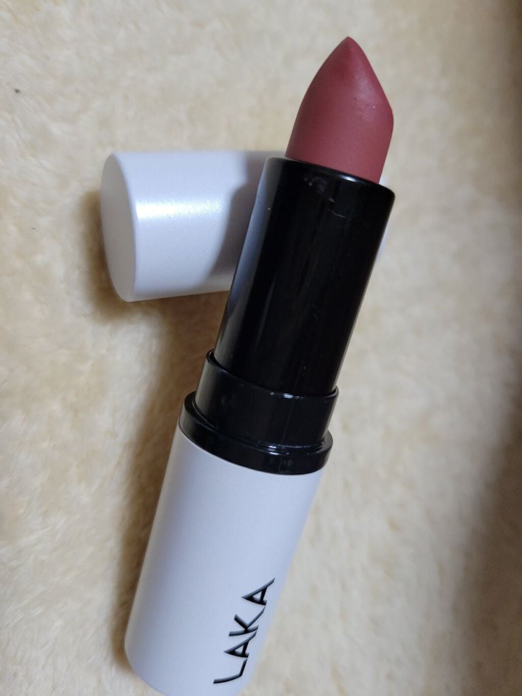 スムースマットリップスティック/Laka/口紅を使ったクチコミ(1枚目)