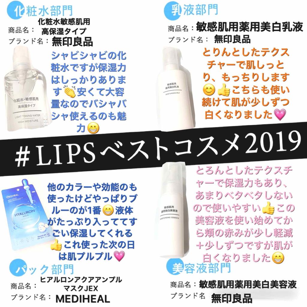 化粧水・敏感肌用・高保湿タイプ/無印良品/化粧水を使ったクチコミ(1枚目)