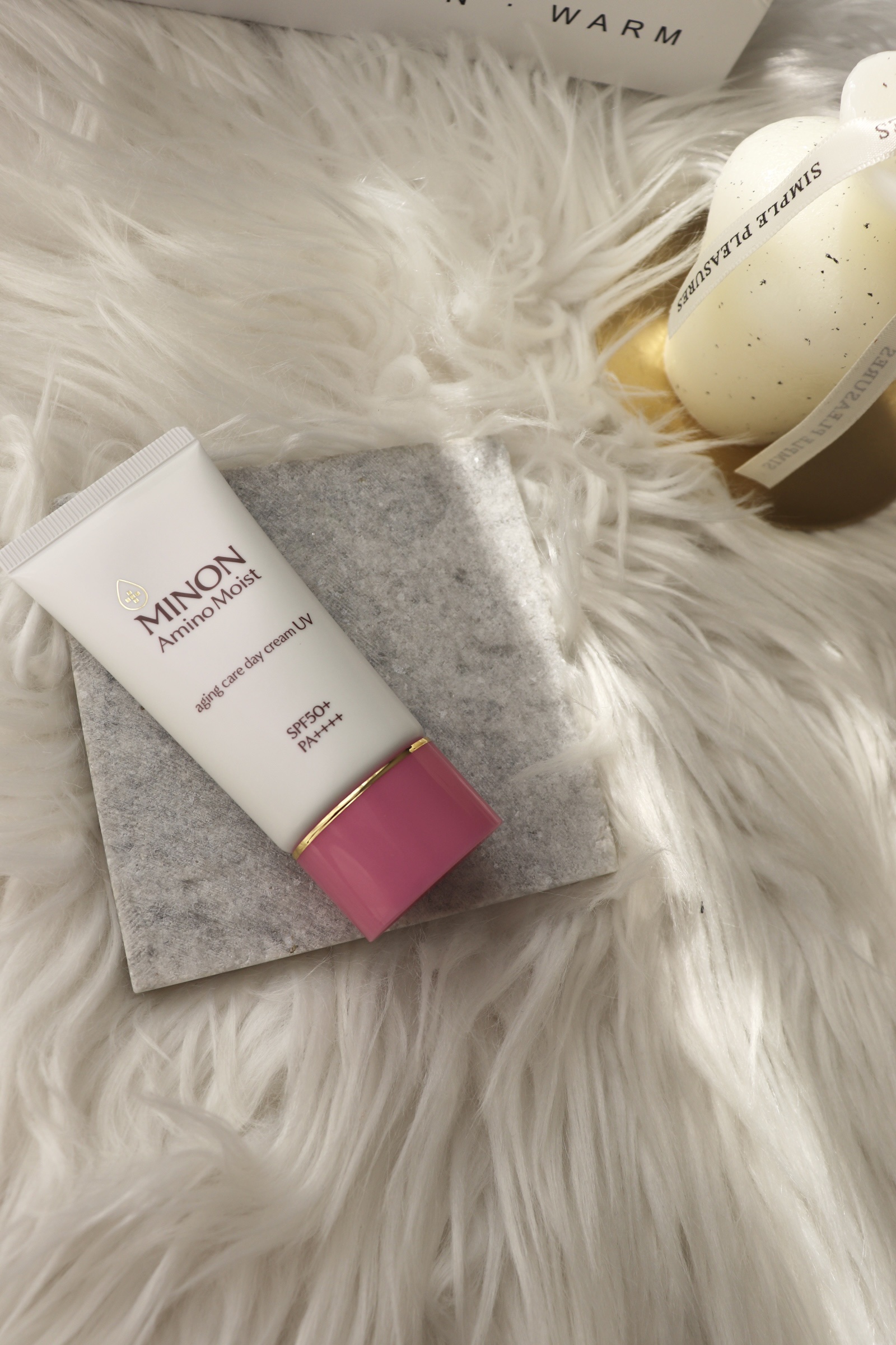 ミノン アミノモイスト エイジングケア デイクリームUV/ミノン/日焼け止めクリームを使ったクチコミ（1枚目）