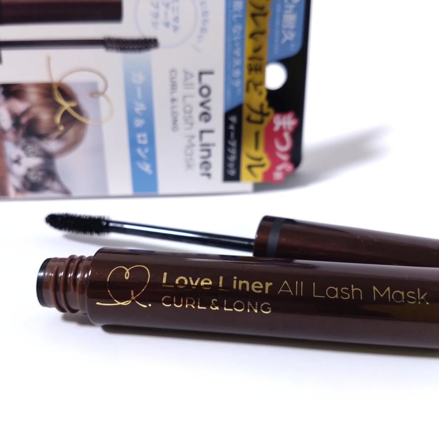 オールラッシュ マスク カール&ロング<マスカラ>/ラブ・ライナー/マスカラを使ったクチコミ(1枚目)