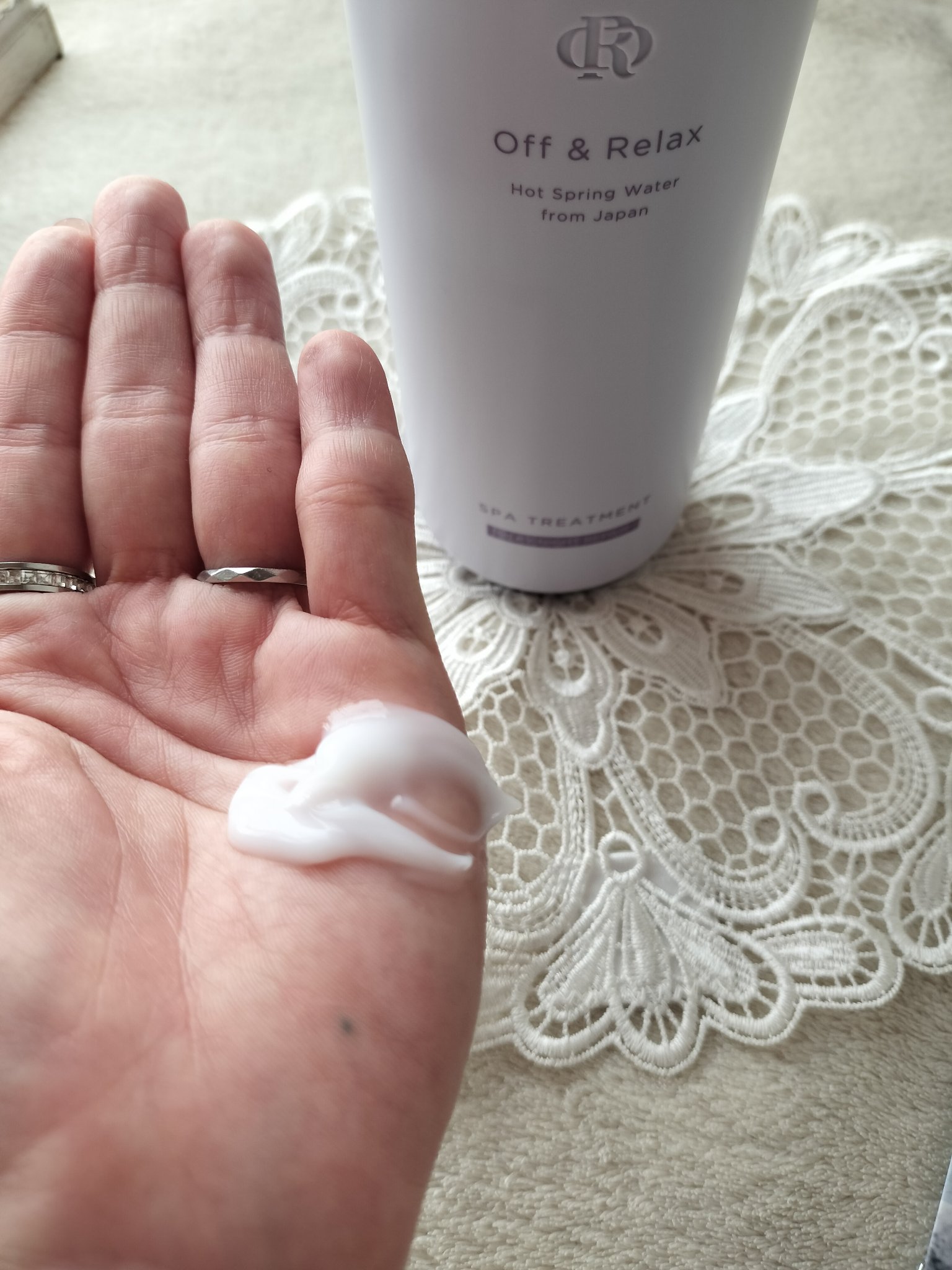 ＯＲ スパ・シャンプー／ヘアトリートメント シルキーナイトリペア/Off&Relax/市販シャンプーを使ったクチコミ（3枚目）