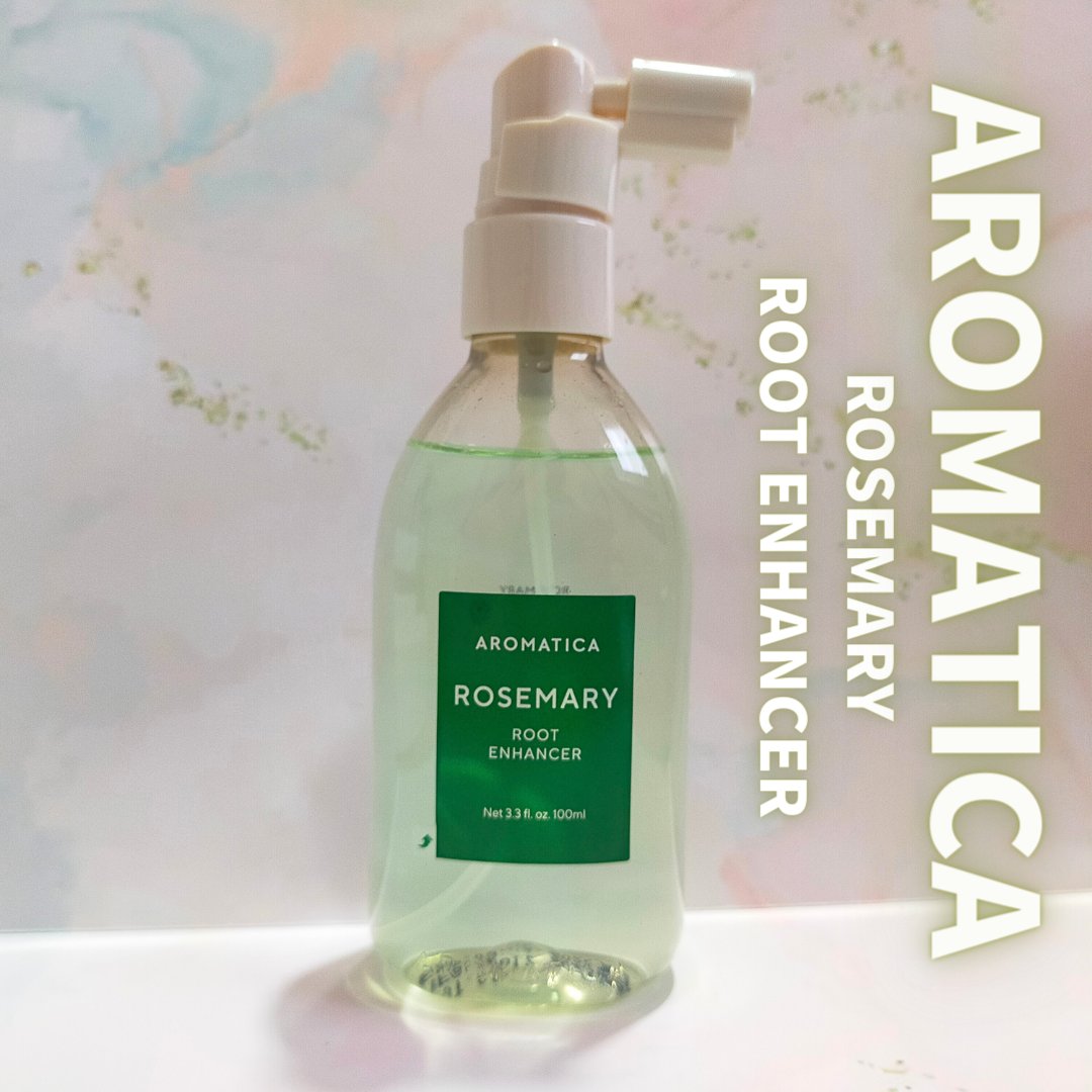 ローズマリールートエンハンサー/AROMATICA/頭皮ローションを使ったクチコミ（1枚目）
