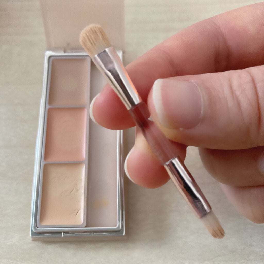 サイレントカバー コンシーラー/excel/パレットコンシーラーを使ったクチコミ(3枚目)