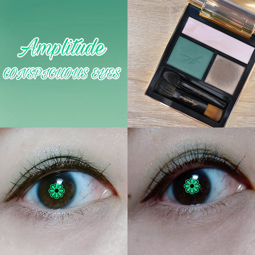 コンスピキュアス アイズ/Amplitude/アイシャドウパレットを使ったクチコミ（2枚目）