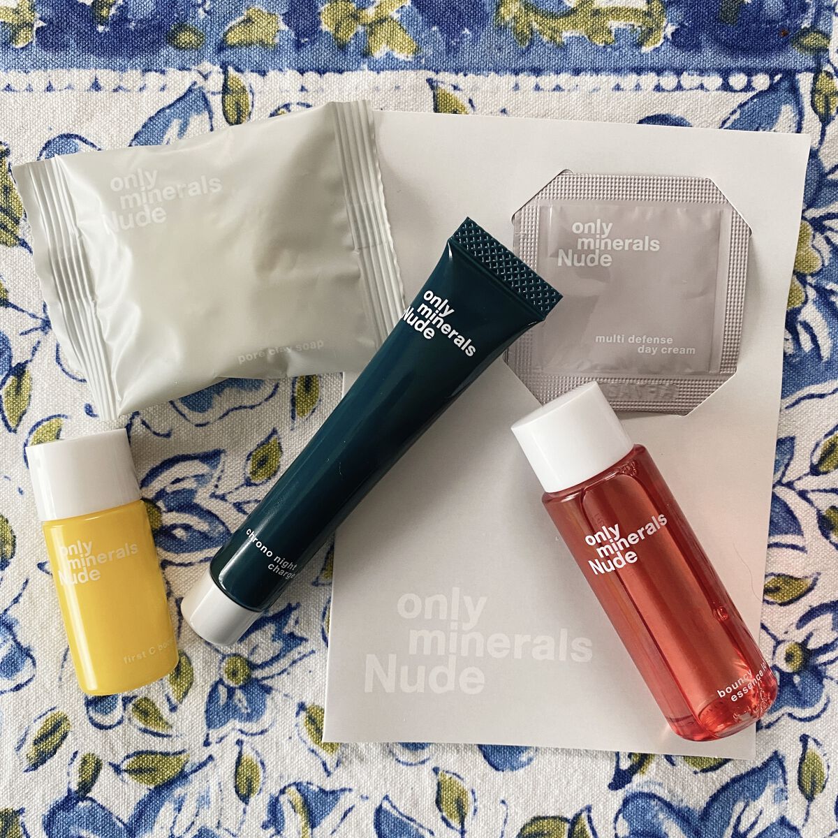 Nude スキンケアトライアルセット｜ONLY MINERALSの口コミ - 気になっ