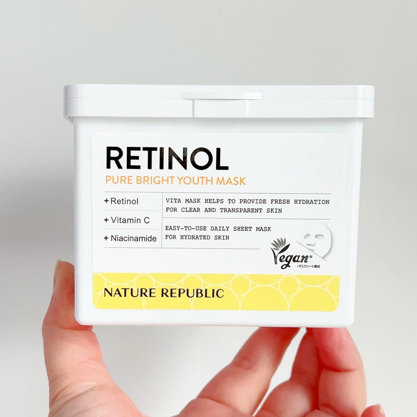 キューブマスク レチノール/ネイチャーリパブリック/シートマスク・パックを使ったクチコミ(3枚目)