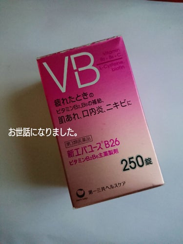 新エバユースＢ26 (医薬品)/エバユース/その他を使ったクチコミ（1枚目）