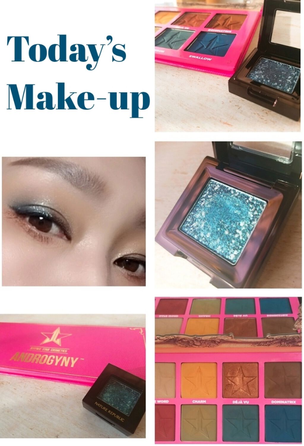 Androgyny Eyeshadow Palette/Jeffree Star Cosmetics/アイシャドウパレットを使ったクチコミ(1枚目)
