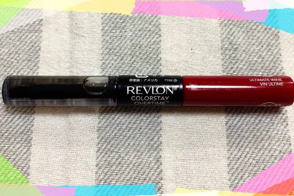 カラーステイ オーバータイム リップカラー/REVLON/リップグロスを使ったクチコミ(1枚目)