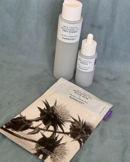 ミルクシスルブライトニングスパ アンプル/RAWQUEST/美容液を使ったクチコミ(6枚目)