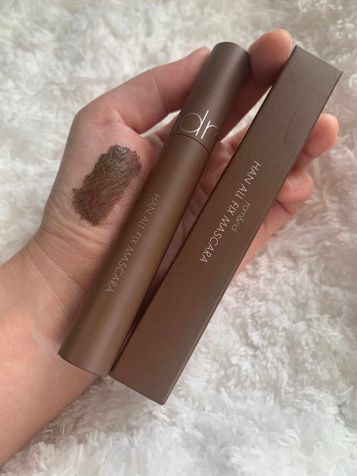 ハンオールフィックスマスカラ/rom&nd/マスカラを使ったクチコミ(5枚目)