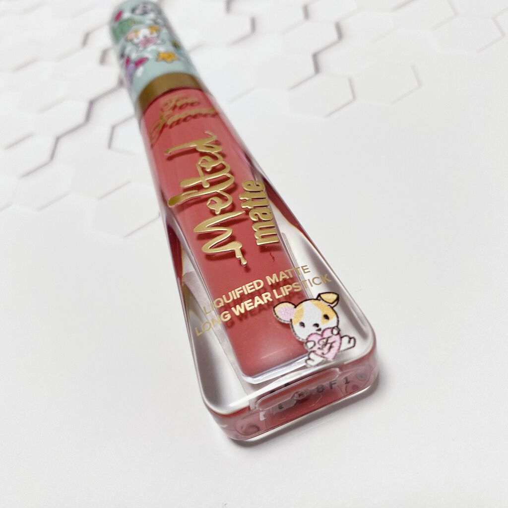 メルテッド リキッド マット ロングウェア リップスティック/Too Faced/口紅を使ったクチコミ(5枚目)